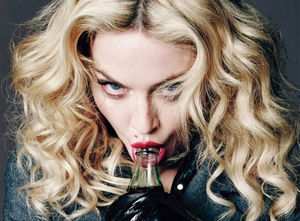 Madonna trabajo de golpe real - Mamada -