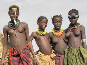 Africanos de la tribu - Dassanech