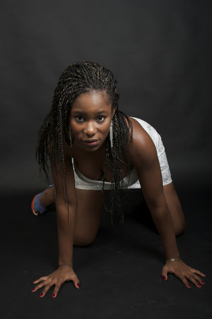 Sexy Afrikanische Göttin